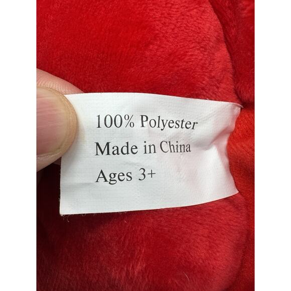 Red Crab Plush 10" Sea Life Stuffed Animal Fun Stuff - Picture 6 of 9